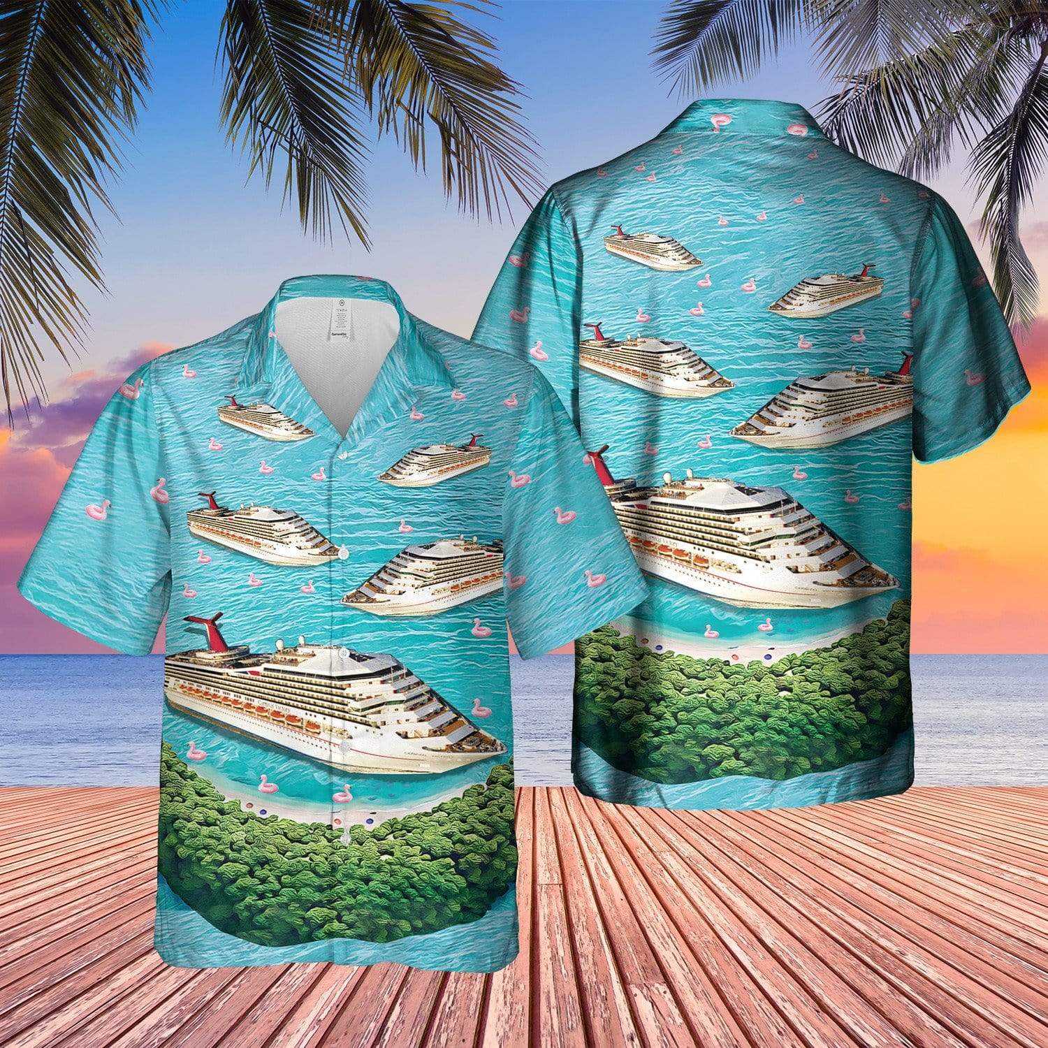 Amazing Us Cruise Ship Half Moon Cay Unisex Hawaii Summer Beach Shirts Ha35536