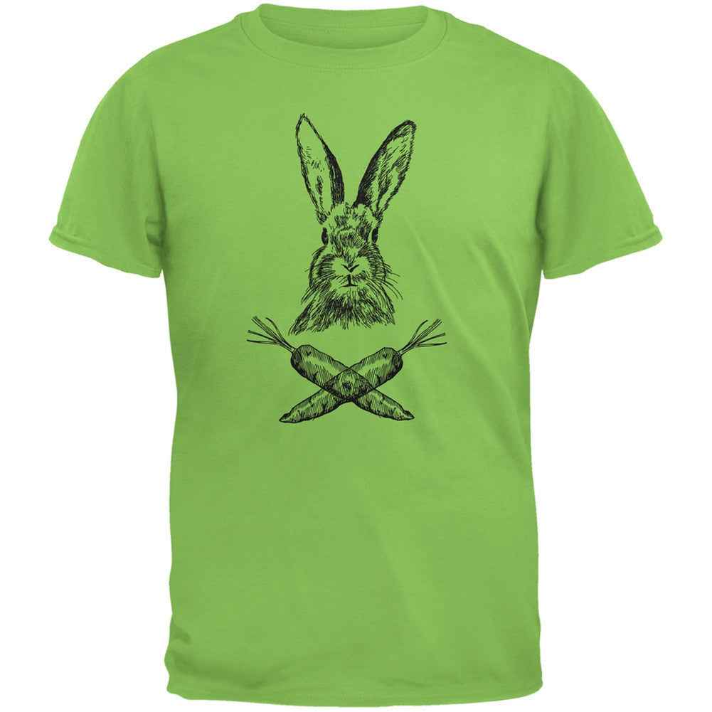 Easter – Jolly Rogers Rabbit Natural Adult T-Shirt