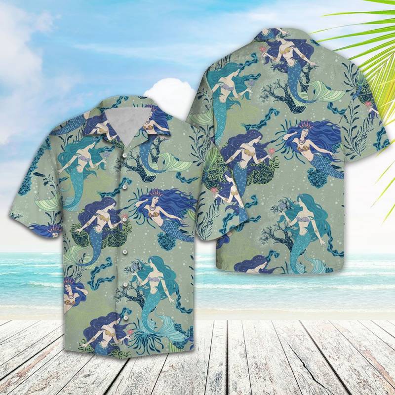 Mermaid The Soul Of Beach Hawaii Shirt Ha111448