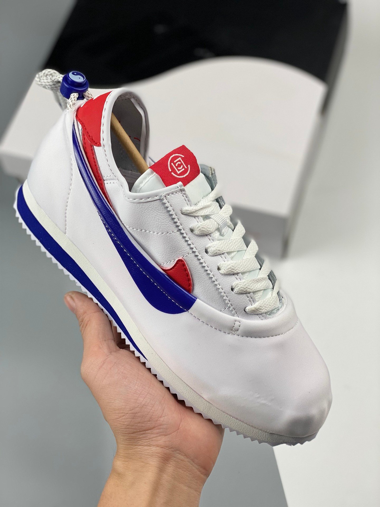 Clot x Nike Cortez WhiteGame Royal-University Red DZ3239-100 5338351