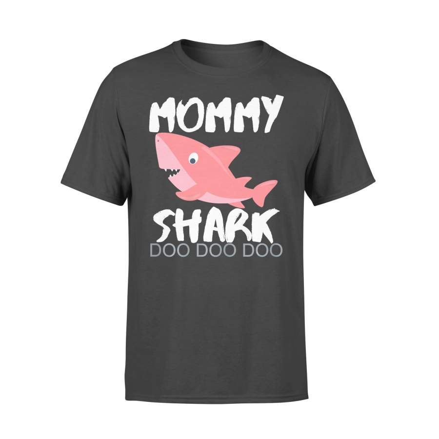 Womens Mommy Shark Shirt Valentines day shirt 2020 For Mom Wife Her – Standard T-shirt