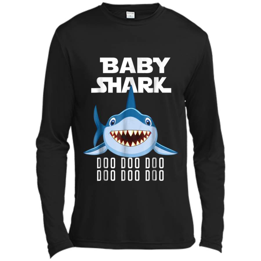 Baby Shark  Doo Doo Doo – Matching Family Gift Tee Long Sleeve Moisture Absorbing Shirt