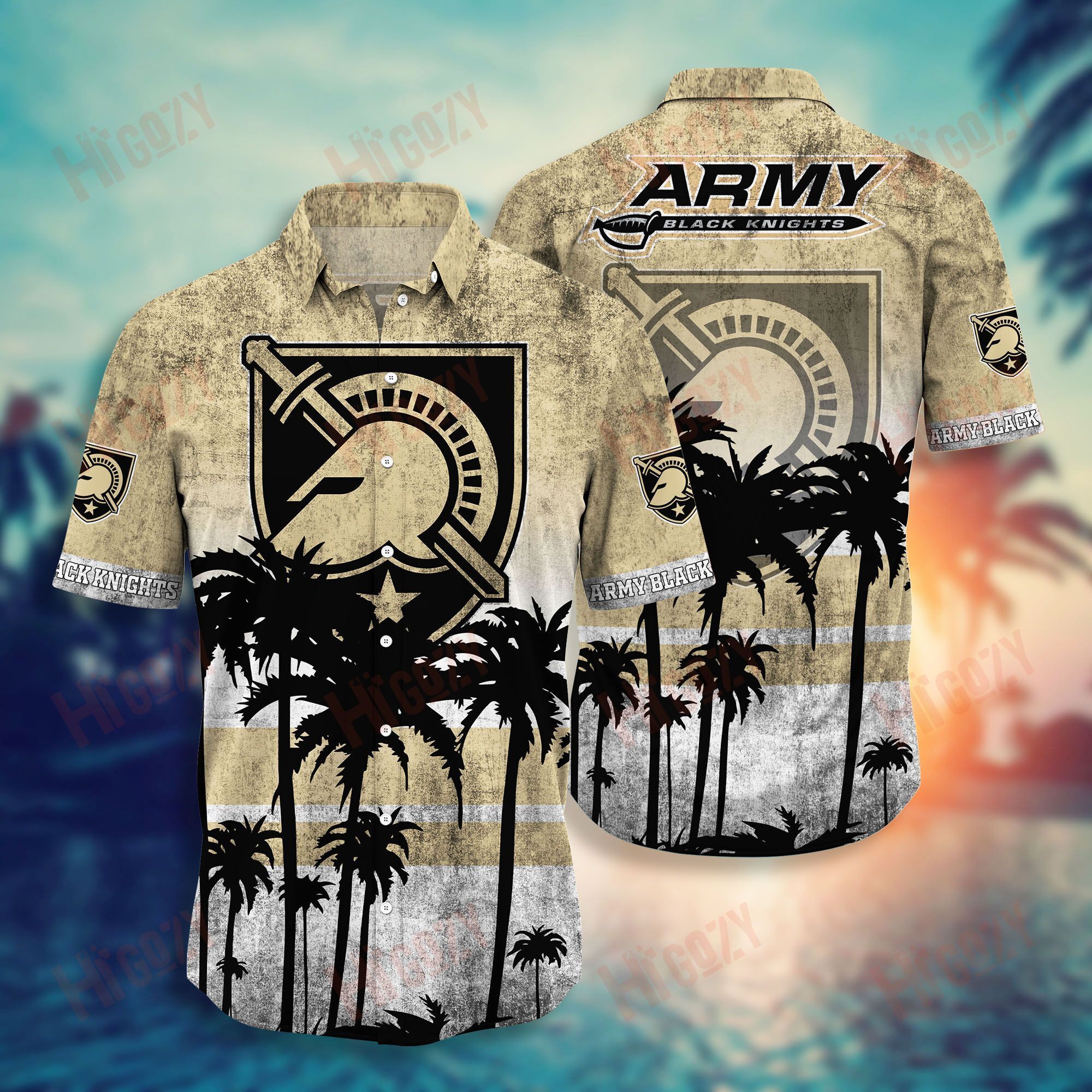 Army Black Knights Hawaiian Shirt Short Style Hot Trending Summer Ha4835