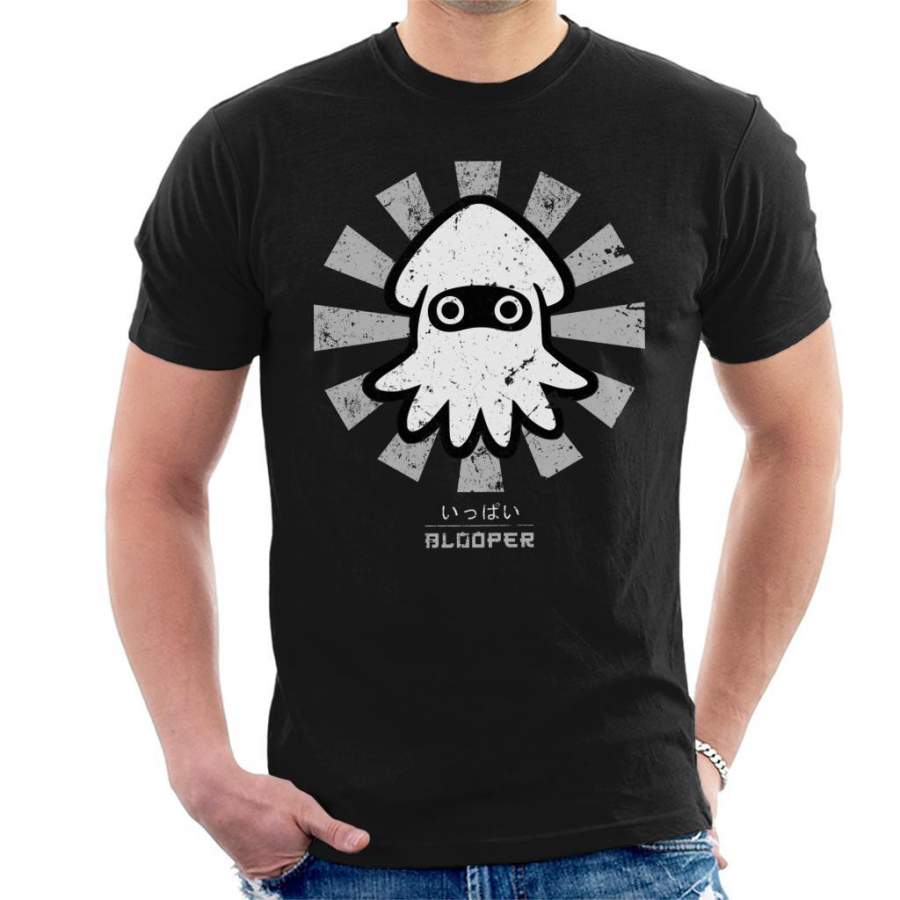 Blooper Squid Retro Japanese Mario Men’s T-Shirt