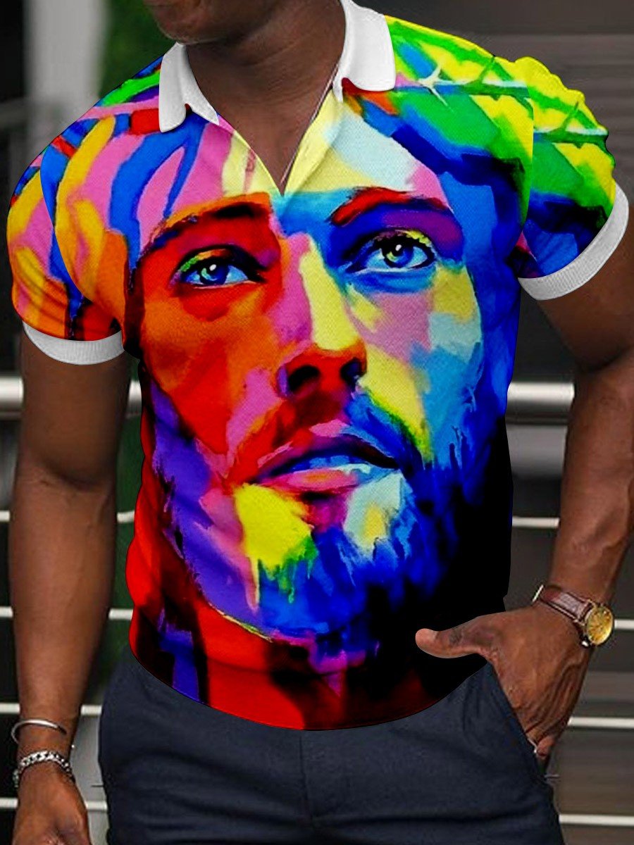 Jesus Made Life Full Of Color Shirt