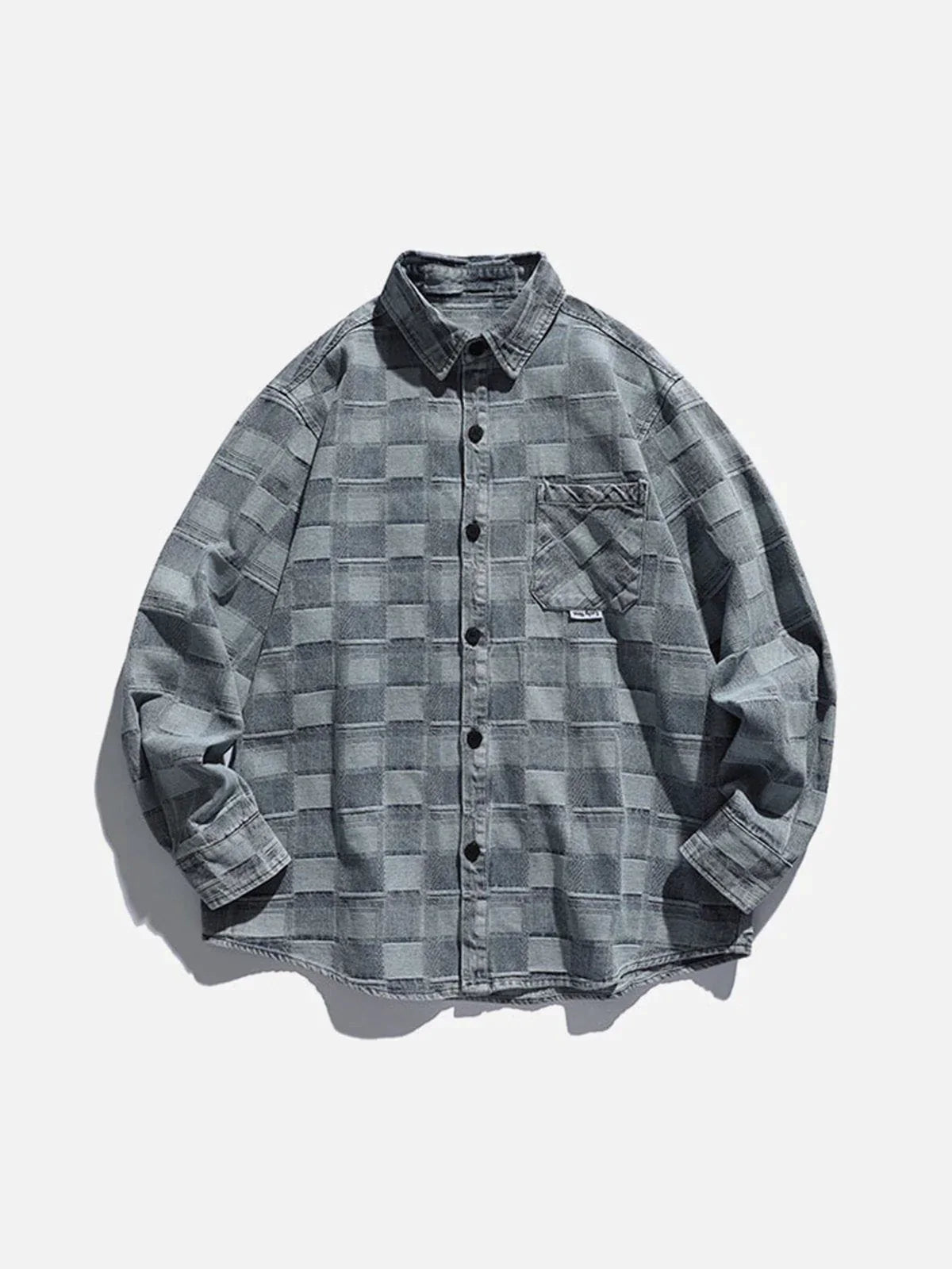 Talishko™ – Check Print Long-Sleeved Shirt