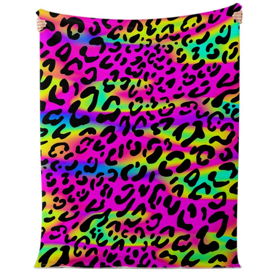 Rave Leopard Blanket