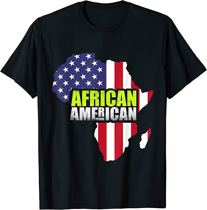 African American Design for USA America and Africa T-Shirt