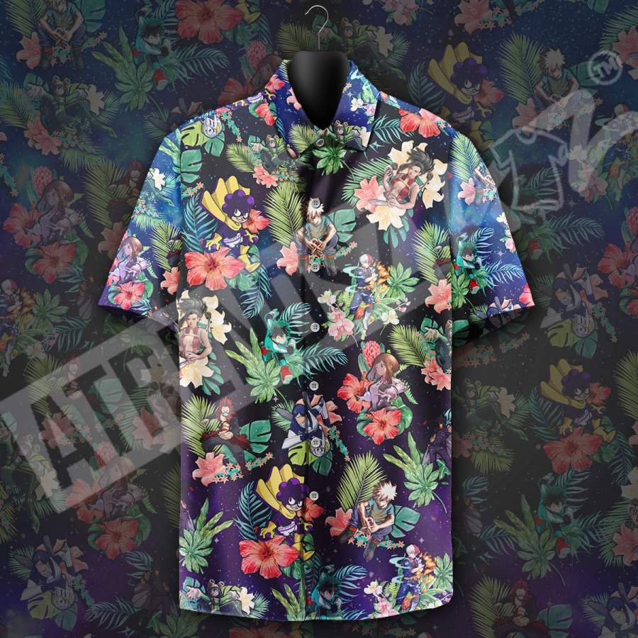 ATRENDSZ MHA All over print Hawaiian Shirt