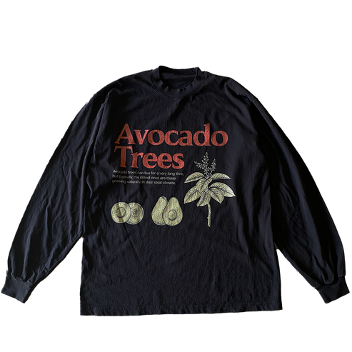 Avocado Trees Long Sleeve Tee Outfit