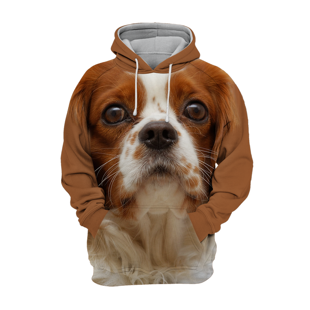 Unisex 3D Graphic Hoodies Animals Dogs King Charles Spaniel English Toy