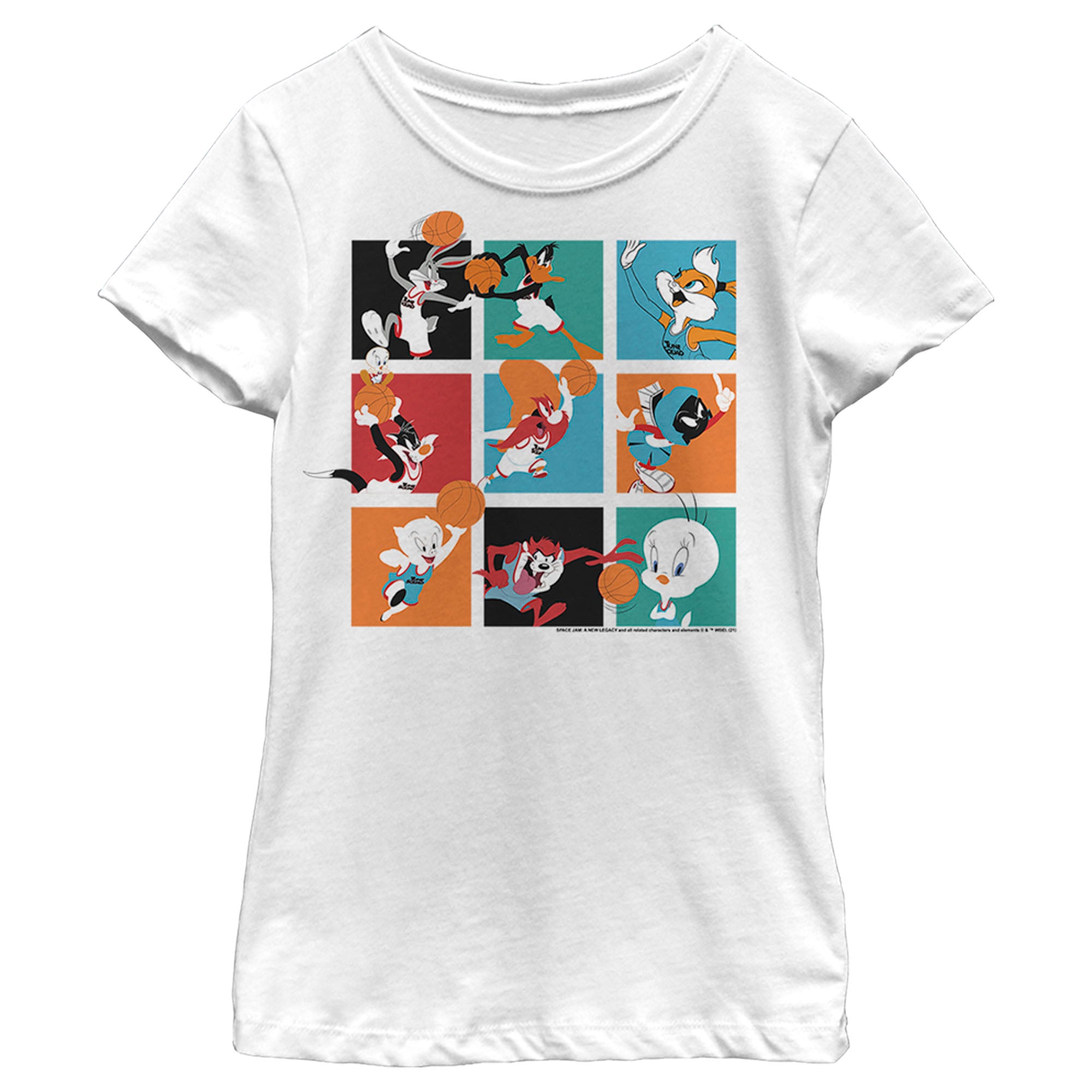 Space Jam: A New Legacy Girl’S Tune Squad Boxes  T-Shirt