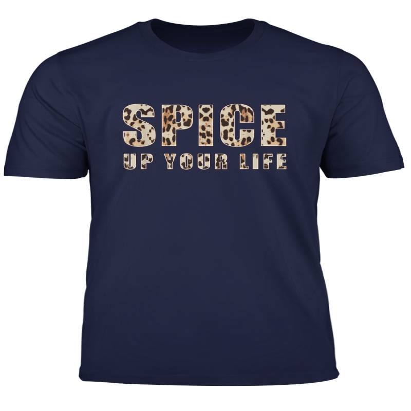 Spice Up Your Life Leopard Print T Shirt