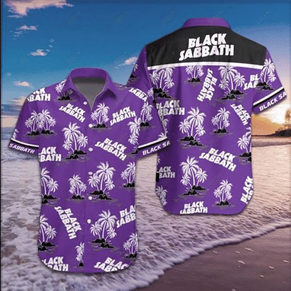 Black Sabbath Heavy Metal Band 4 Casual Hawaiian Shirt Aloha Beach Holiday Ha26935