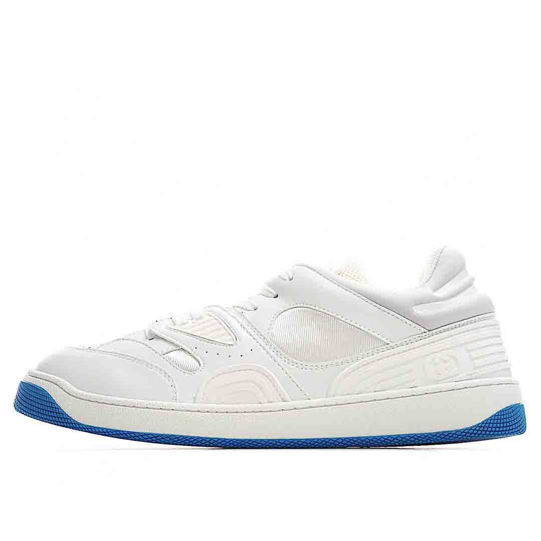 Gucci Basket Low Shoes Sneakers In White SNK426514627