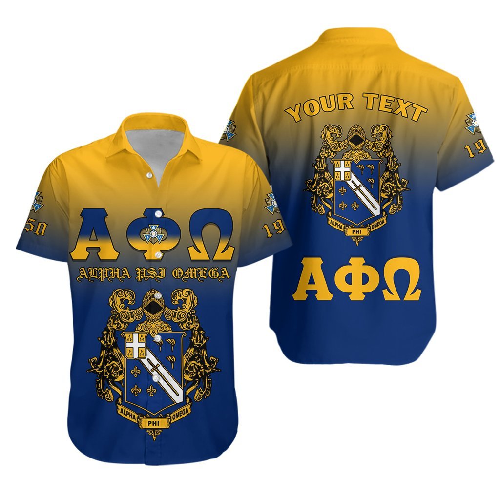 (Custom Personalised) Alpha Phi Omega Philippines Hawaiian Shirt 1950 Apo Lt13