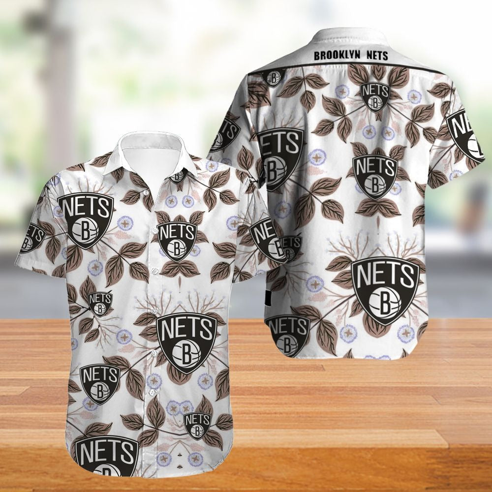 Vintage Brooklyn Nets Hawaii Shirt Ha63232