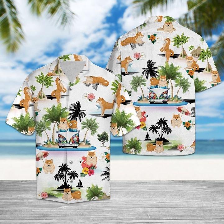 Akita Vacation Hawaiian Shirt | Unisex | Adult | Hw6948