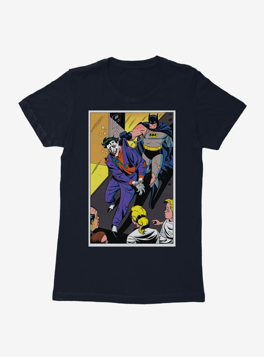 Dc Comics Batman The Joker Caught Midnight Navy Blue Shirt