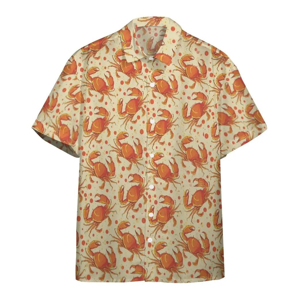 Crabs Aloha Hawaii Shirt Colorful Short Sleeve Summer Beach Casual For Men And Women Ha45117