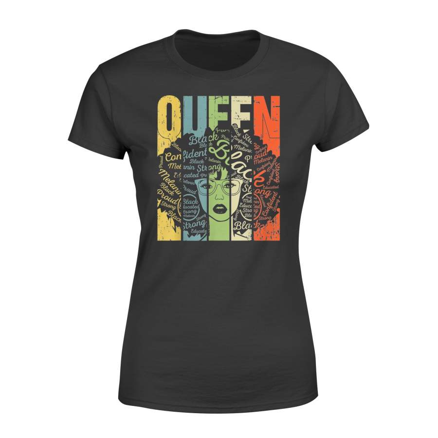 African American Shirt for Educated Strong Black Queen T-Shirt – Standard Women’s T-shirt