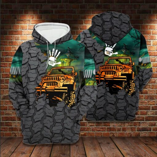 Halloween Wheels 3D All Over Printed Shirts For Men And Women, Gift For Halloween Day, Happy Halloween