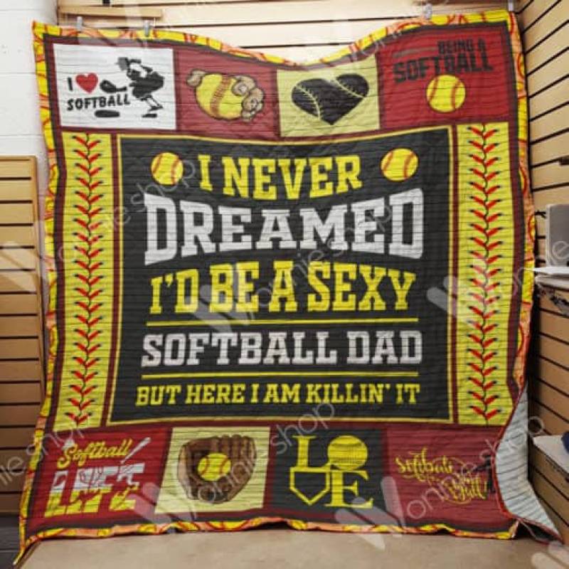 Softball Dad Blanket MY2101 87O39