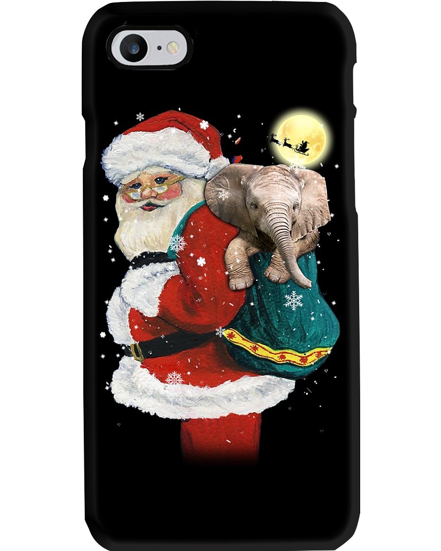 Santa And Elephant Phone Case