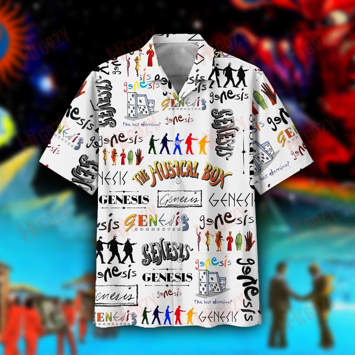 Genesis Hawaiian Sleeve Shirts Aloha Ha84534