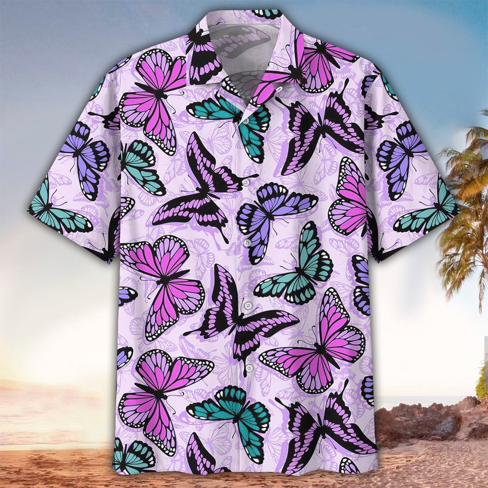 Butterfly Hawaii Perfect Shirt Aloha Ha82741