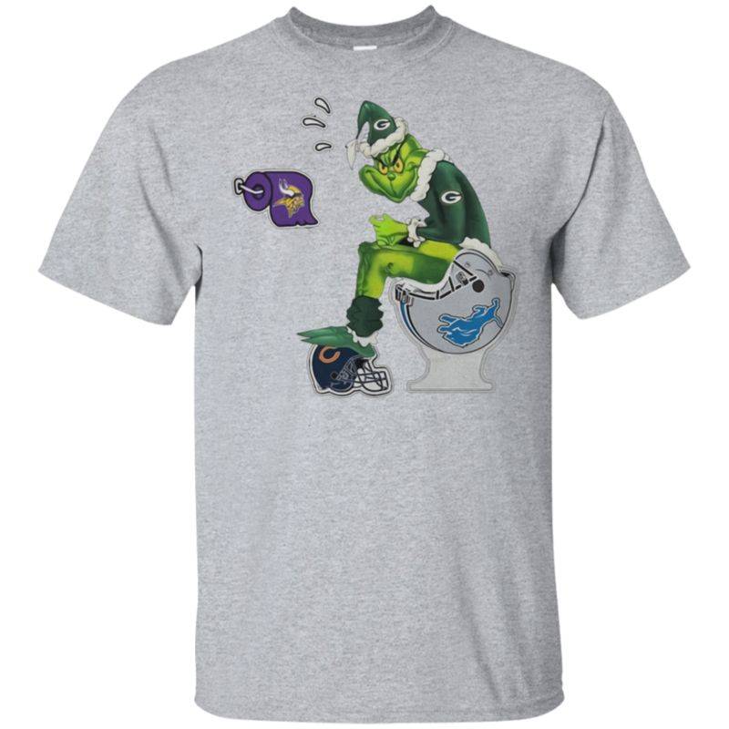 Grinch Santa Minnesota Vikings Toilet Shirt Shirt