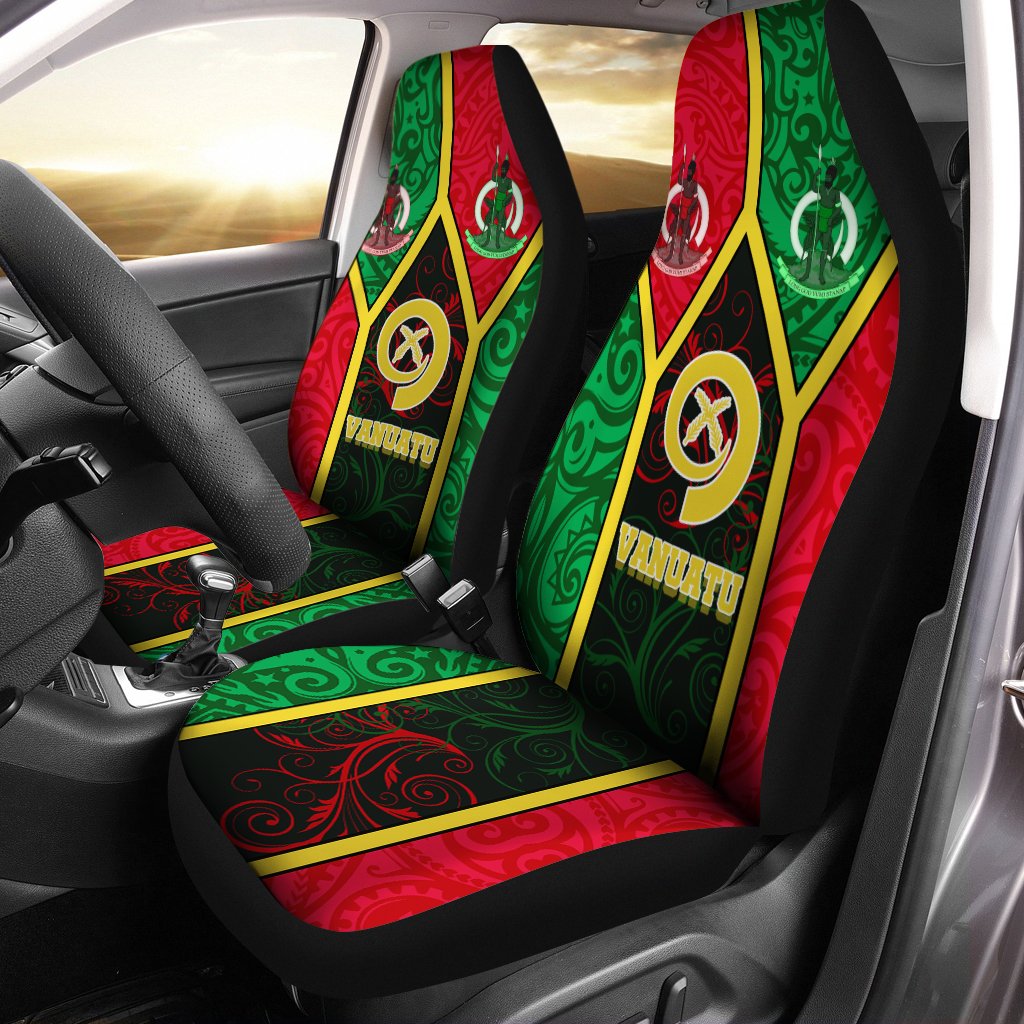 Vanuatu Polynesian Car Seat Covers