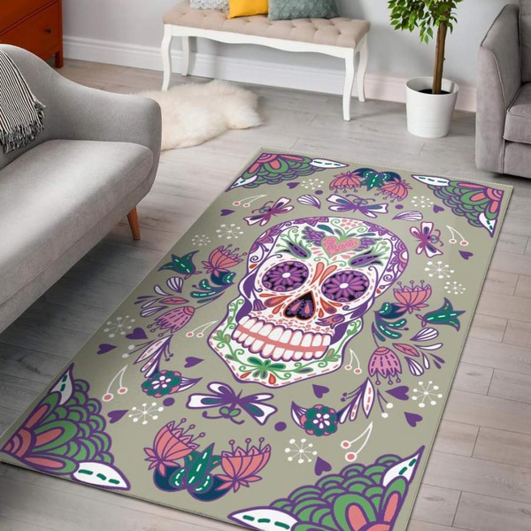 Purple Skull Rug – Corethermax