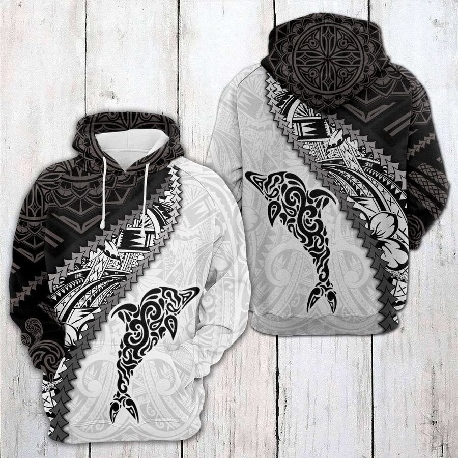 Amazing Dolphin Unisex 3D Hoodie All Over Print