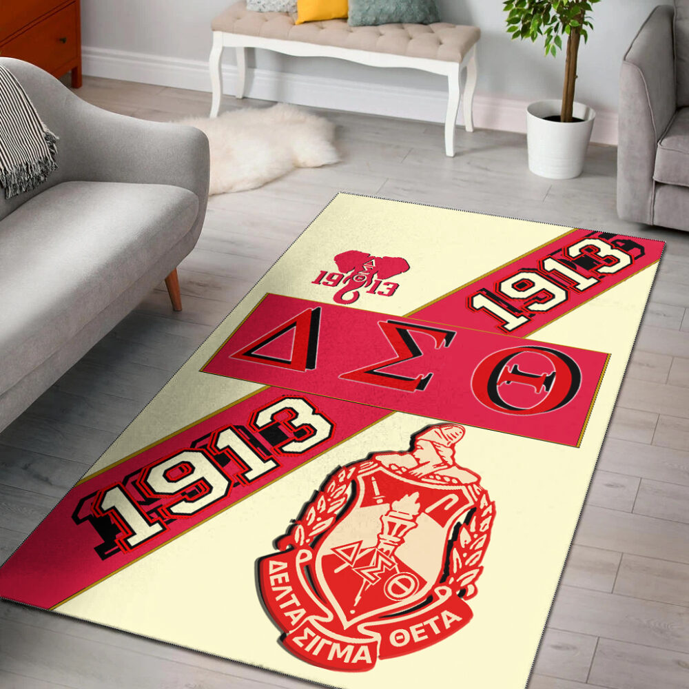 Delta Sigma Theta Area Rug – Sorority Blood In My Dna Area Rug