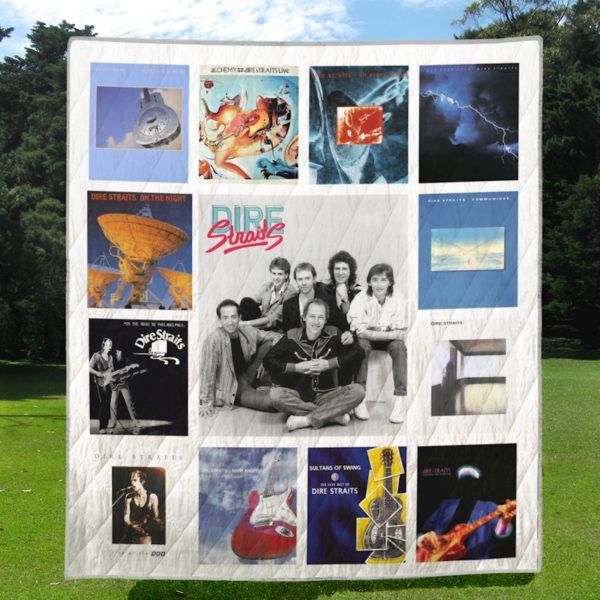 Dire Straits 3D Quilt Blanket HGM16