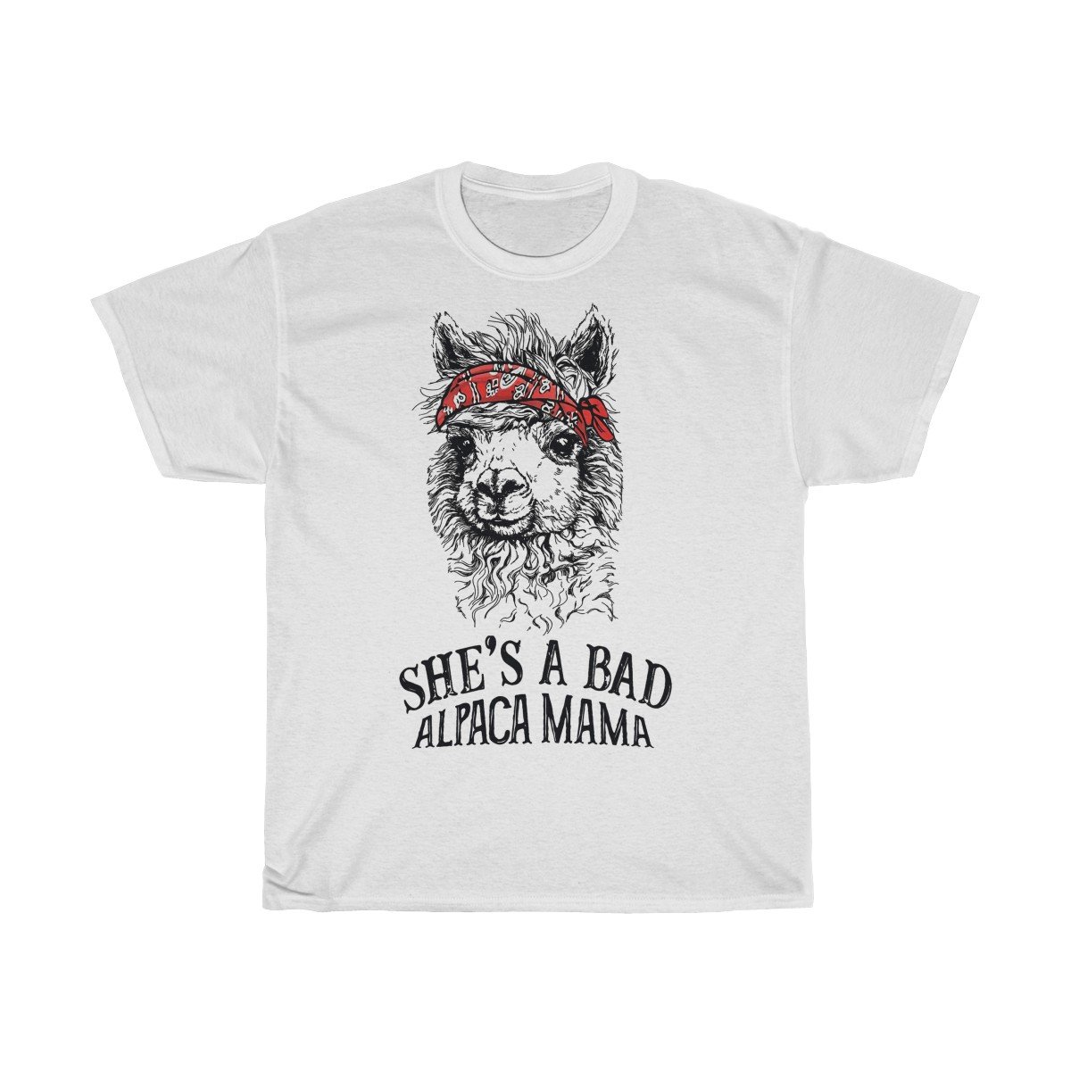 She s a Bad Alpaca Mama Tshirt