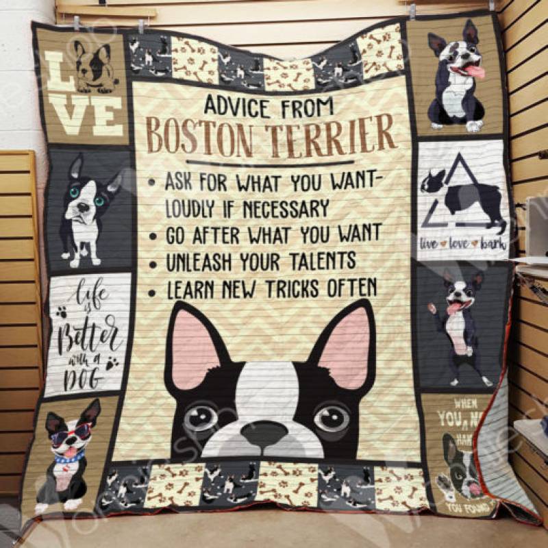 Boston Terrier Dog Blanket OCT0403 81O42