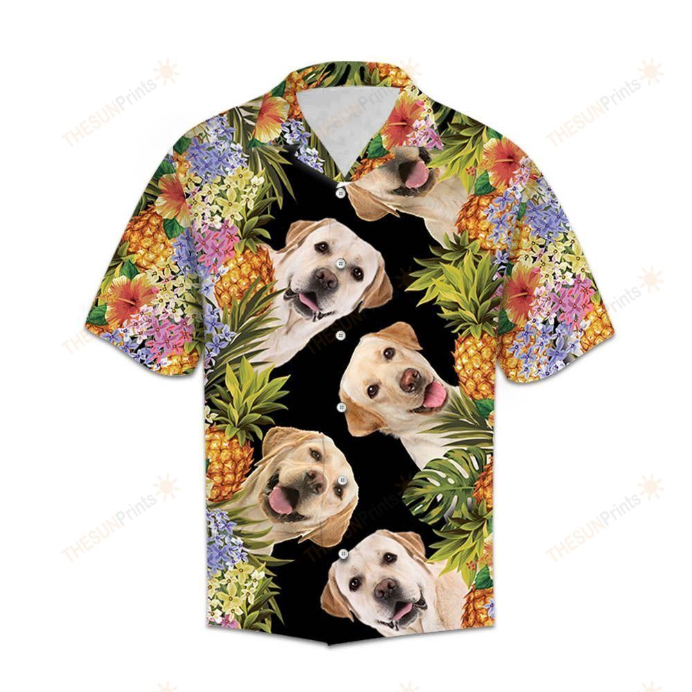 Aloha Labrador Retriever Hawaiian Shirt Ha35433