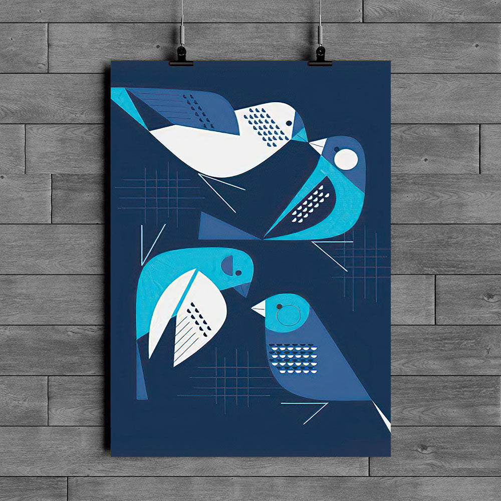 Bird Poster Hi161006Pt - Poster Art Design