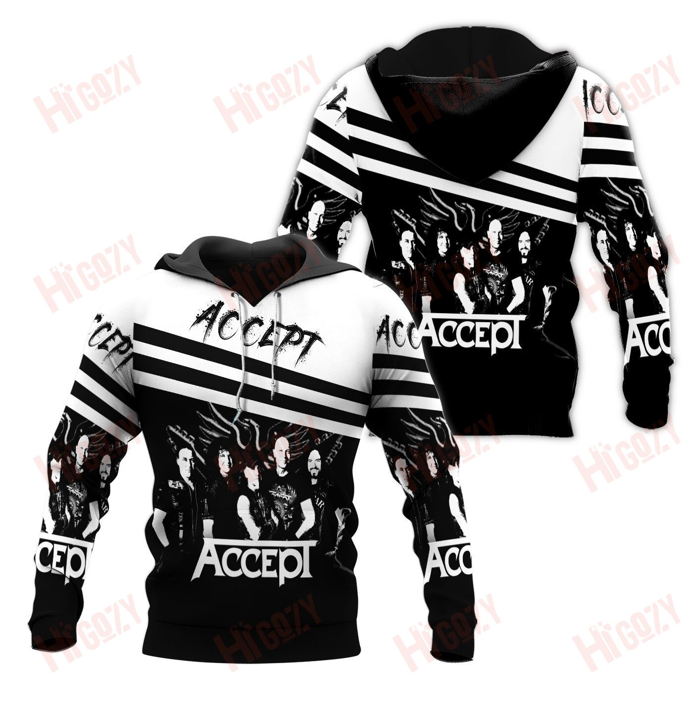 Accept Hoodie 3D – V631