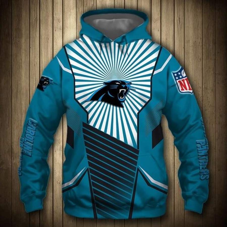 Carolina Panthers Sunlight Casual Hoodie