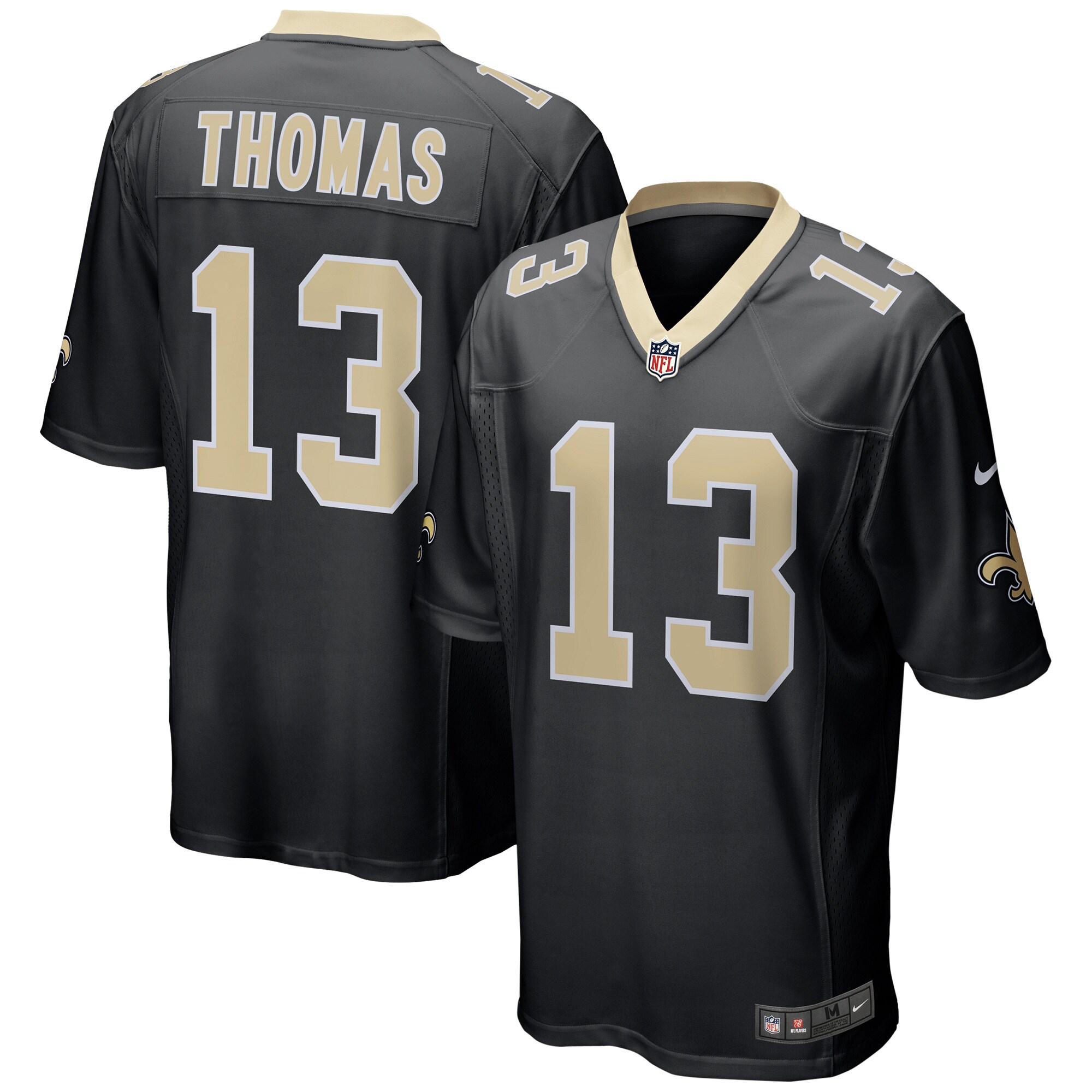 Michael Thomas New Orleans Saints Team Color Game Jersey – Black