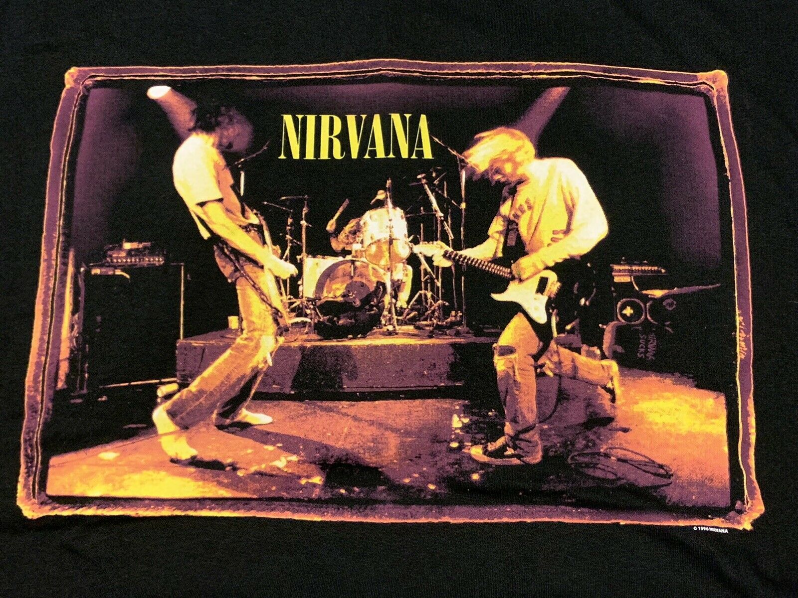 Vintage Nirvana Shirt 1996 From The Muddy Banks Of The Wishkah