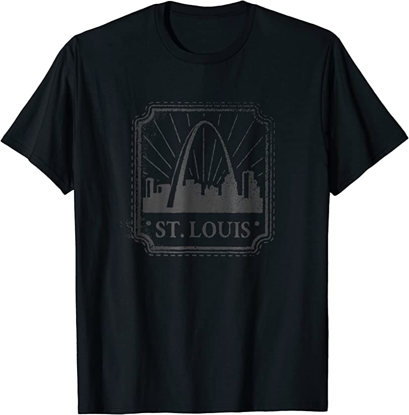 Vintage Look St. Louis Arch T-shirt