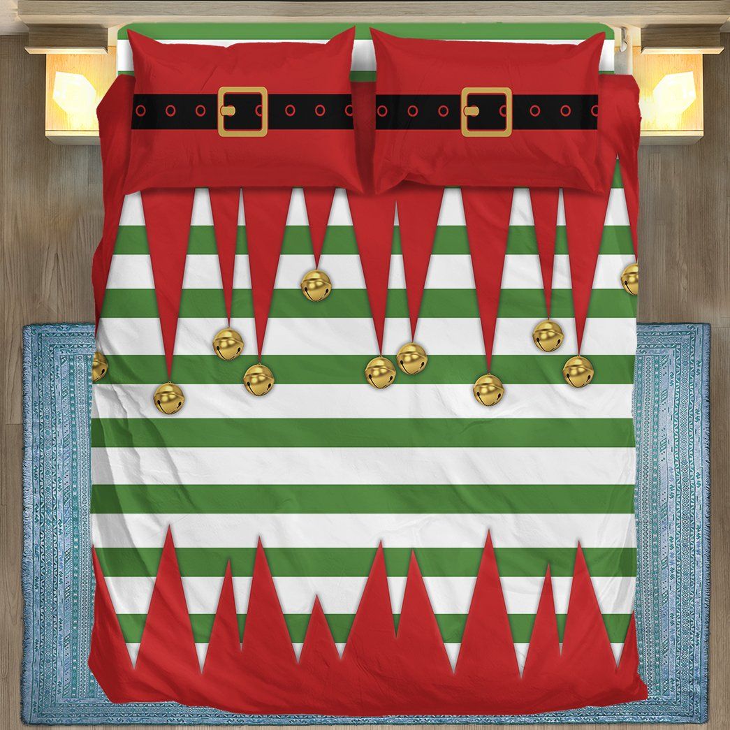 Casespring 3D Christmas Elf Custom Bedding Set