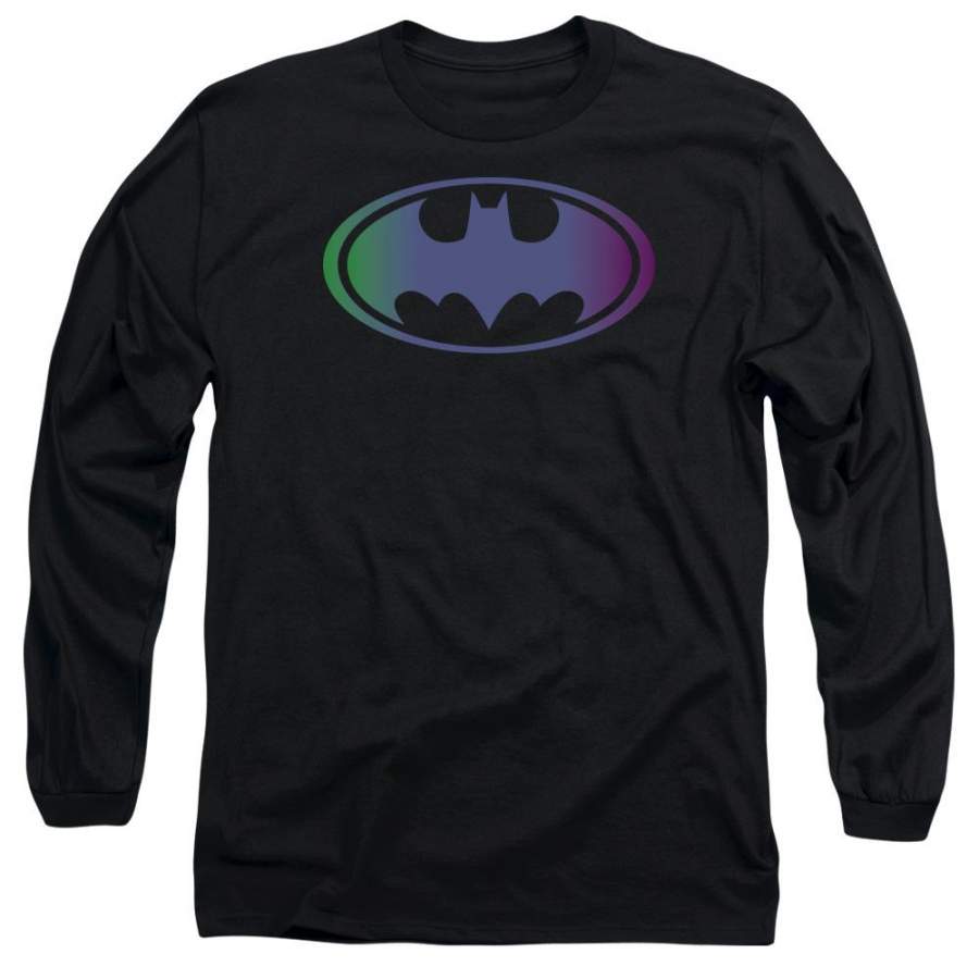 Batman – Gradient Bat Logo Long Sleeve Adult 18/1