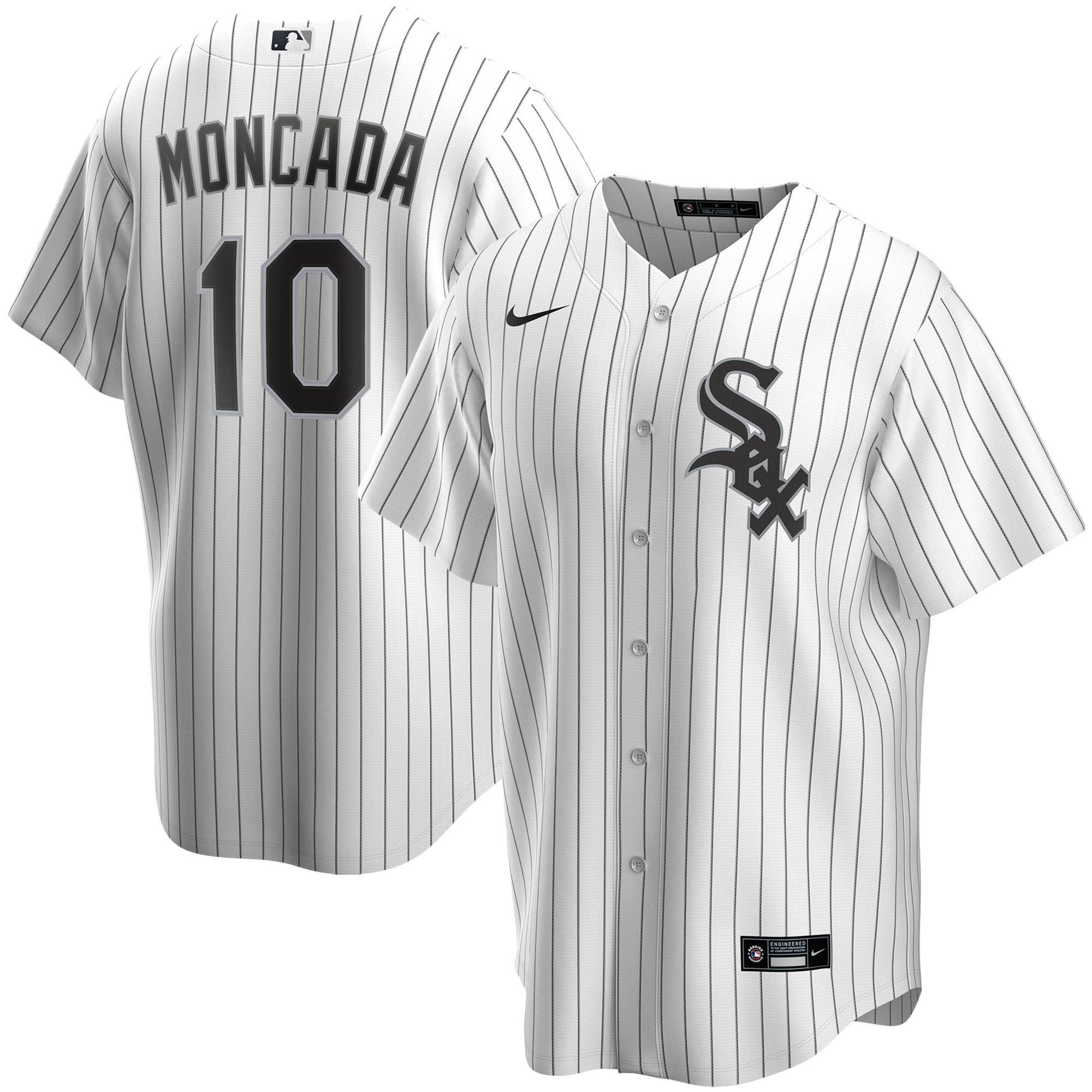 Yoan Moncada Chicago White Sox Home Replica Player Jersey – White MLB