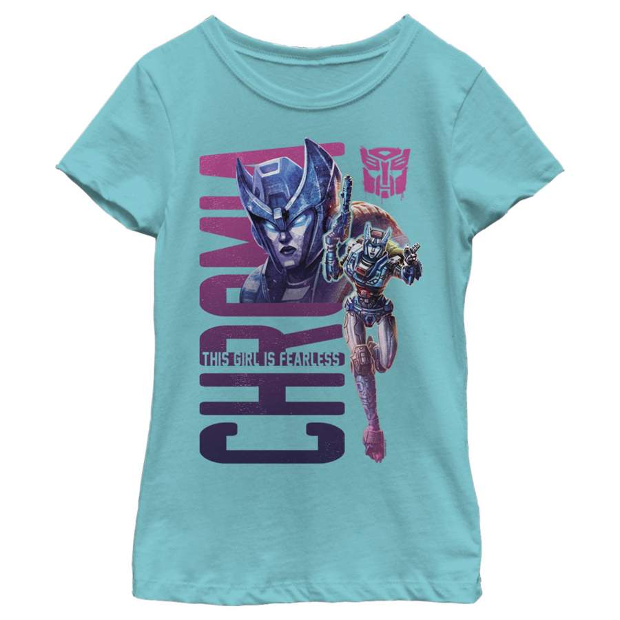 Transformers Girl’s Chromia Fearless Girl  T-Shirt