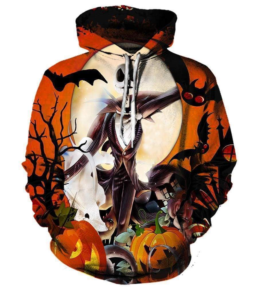 Christmas  The Nightmare Before Hoodies – Pullover Yellow Hoodie